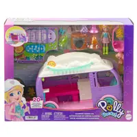 Set de joaca cu papusa Polly Pocket, Glamping Camper Van, JCC32