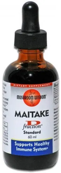 Maitake D-Fraction, 60 ml, Mushroom Wisdom