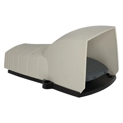 Intreruptor Pedala Simplu - Ip66 - Cu Capac - Plastic - Gri - 1Ni + 1Nd