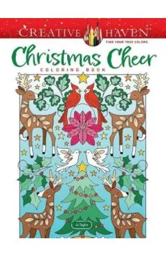 Creative Haven Christmas Cheer Coloring Book