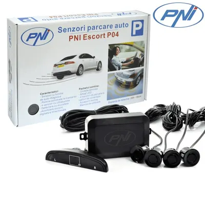 Senzori de parcare PNI Escort P04 cu 4 receptori