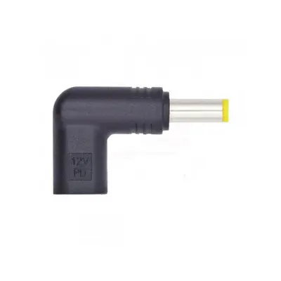 Adaptor 12V USB Type C mama la DC 5.5x2.1mm tata alimentare 12V MIV