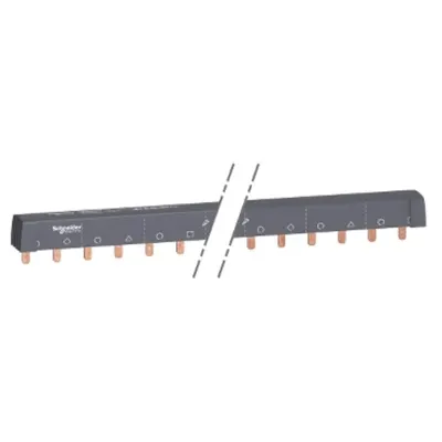 Pieptene, 3L+N Echilibrat, Inclinare 18 mm, 24 module, 100 A