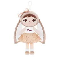 Papusa personalizata de plus Iepuras Poznas Fetita (mini)