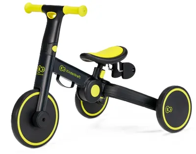 Triciclu 3 în 1 KinderКraft - 4trike, Black