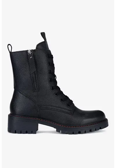 Ghete dama 5905588872122 - Piele naturala - Negru - Negru