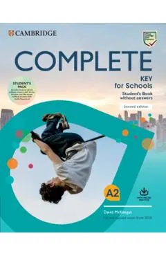 Complete Key for Schools Student's Book Without Answers with Online Practice and Workbook Without Answers with Audio Download