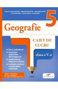 Geografie - Clasa 5 - Caiet de lucru