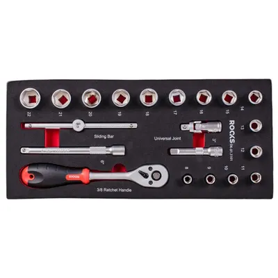 Set chei tubulare ROOKS OK-01.3101