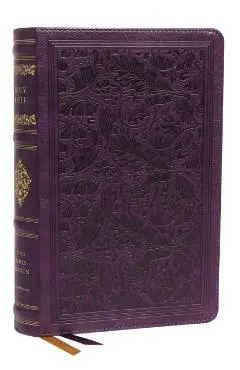 Kjv, Sovereign Collection Bible, Personal Size, Leathersoft, Purple, Thumb Indexed, Red Letter Edition, Comfort Print: Holy Bible, King James Version