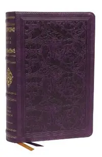 Kjv, Sovereign Collection Bible, Personal Size, Leathersoft, Purple, Thumb Indexed, Red Letter Edition, Comfort Print: Holy Bible, King James Version
