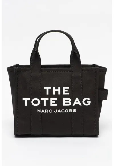 Geanta crossbody The Tote - Negru/Alb optic - 19x25x11 CM