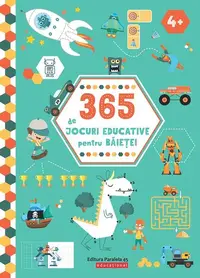 365 de jocuri educative pentru băieței - Paperback brosat - Ballon Media