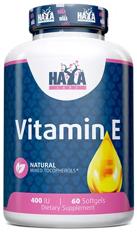 Vitamin E Mixed Tocopherols, 400 IU, 60 capsule, Haya Labs