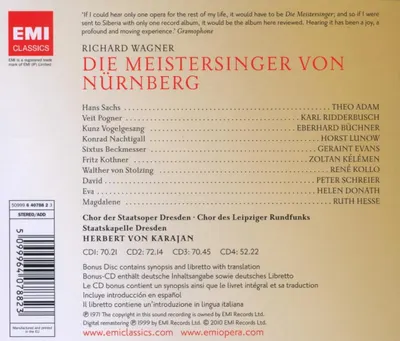 Die Meistersinger von Nurnberg