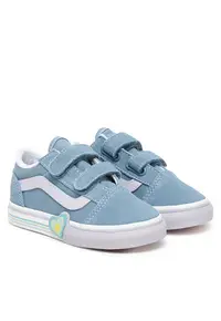 Tenisi copii - Citadel Old Skool V Heart - piele naturala - pentru fete