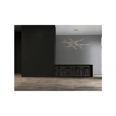 Lampa suspendata RACCIO Alama aurie Metal & Acrylic LED 92 Wat 230 Volt 6868.23Lm 3000K IP20 - Dimabil