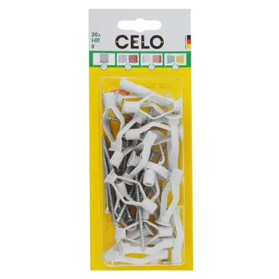 CELO Blister Cavity fixing HR 8-40 cu Surub pentru PAL/lemn SPS 4,0x60
