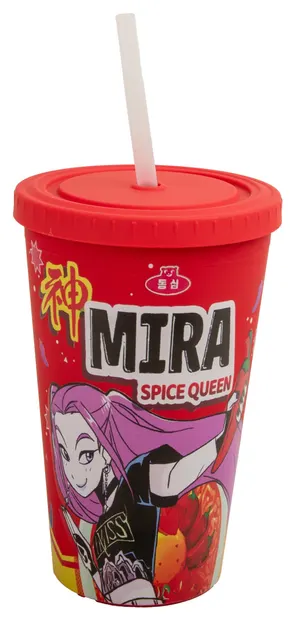 Cană de călătorie Cinereplicas Animation: KPop Demon Hunters - Mira Spice Queen, 475 ml