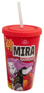 Cană de călătorie Cinereplicas Animation: KPop Demon Hunters - Mira Spice Queen, 475 ml