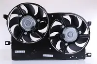 Ventilator radiator (cu carcasa) potrivit FIAT PALIO, SIENA, STRADA 1.3D 06.03-