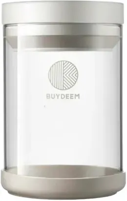 Cutie de depozitare din sticlă BUYDEEM - CS1004, 600 ml