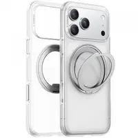 Husa MagSafe pentru Apple iPhone 17 Pro Max, Torras, Ostand R Fitness, Transparenta