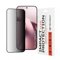 Folie de protectie Ecran Privacy Techsuit pentru Xiaomi 17T, Sticla Securizata, Full Glue, 111D