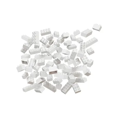Set cuburi de construit Hubelino Snow, 120 piese