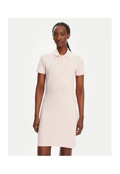 Rochie dama - 206964014 - Bumbac - Roz - Roz