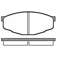 Set placute frana, frana disc REMSA 0133.10