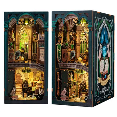 Puzzle 3D 156 piese - Cotor de carte - Darkness Common Room