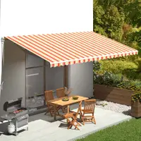 Gossi panza de rezerva copertina, galben si portocaliu, 6x3 m