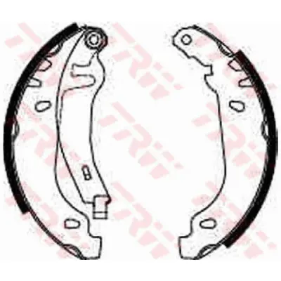 Set saboti frana TRW GS8531