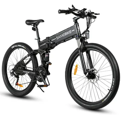 SAMEBIKE LO26-II-FT-YD Bicicletă electrică pliabilă 26" 48V14AH Baterie