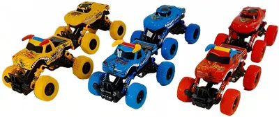 Mașinuță Raya Toys - Power Stunt Trucks, sortiment