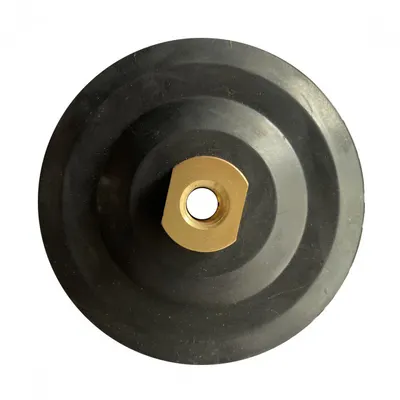 Suport flexibil pt. dischete / paduri diamantate cu velcro Ø100mm - prindere M14 - DXDY.PADSUP.RUB.100
