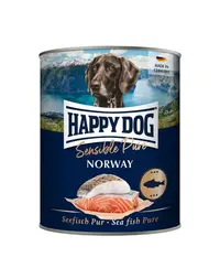 HAPPY DOG Sensible Norway cu Pește 800 g Hrană umedă pentru câini