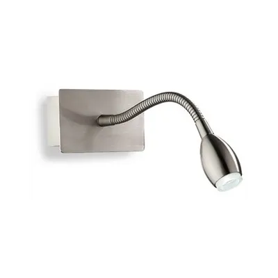 Aplica Orson, 1 LED, 135 Lm, L:115 mm, H:65 mm, Nichel