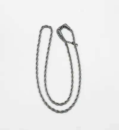 Colier Steel Argintiu