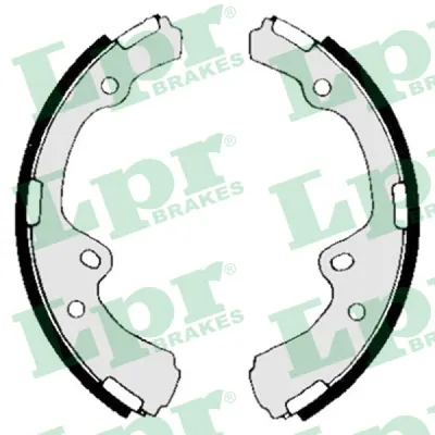 Set saboti frana LPR 05170
