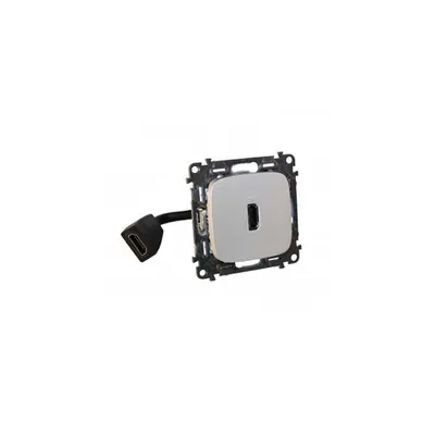 Screw-type priza HDMI 1.4 type A Valena In'matic - aluminiu Valena Allure