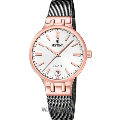Ceas Festina Festina F20717/1 Ladies Watch Quartz Mademoiselle Saphire 33mm 5ATM