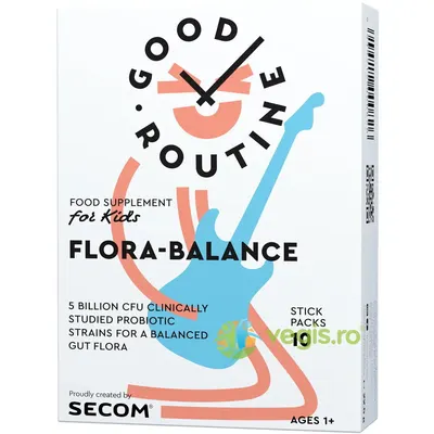 Flora Balance pentru Copii 10 plicuri Secom