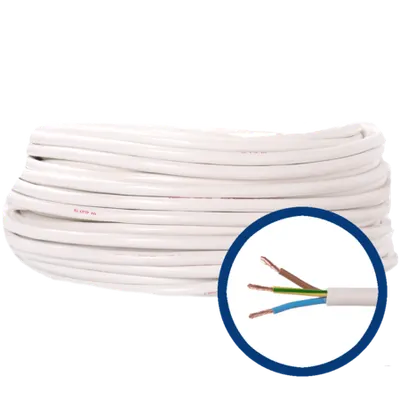 Cablu flexibil cupru 3x6 cu manta pvc
