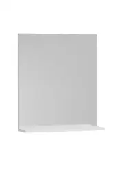 Oglinda cu polita, seria 055, alb, 50x68 cm