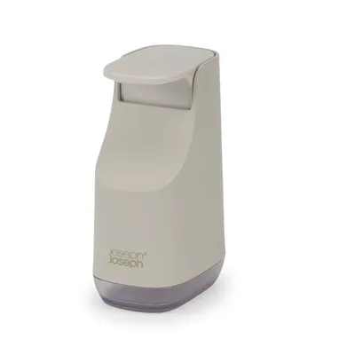 Dozator de săpun lichid bej din plastic 350 ml Slim – Joseph Joseph