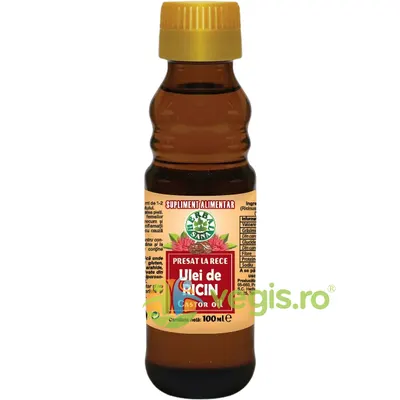 Ulei de Ricin Presat la Rece 100ml