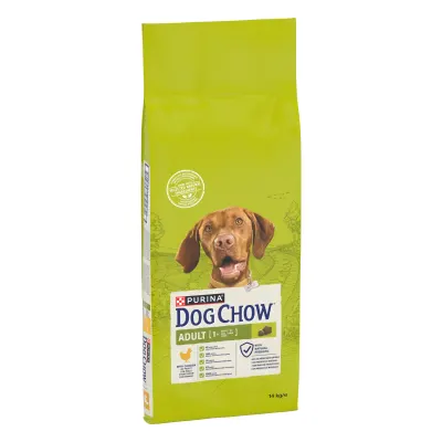 Hrana uscata pentru caini Dog Chow Adult, Pui 14kg