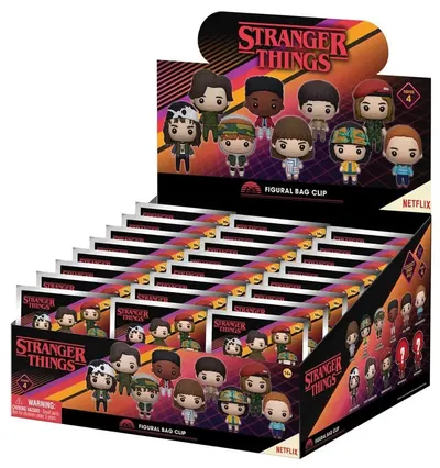 Pandantiv pentru rucsac Monogram Television: Stranger Things - (Mystery Blind Bag) (Series 4), sortiment